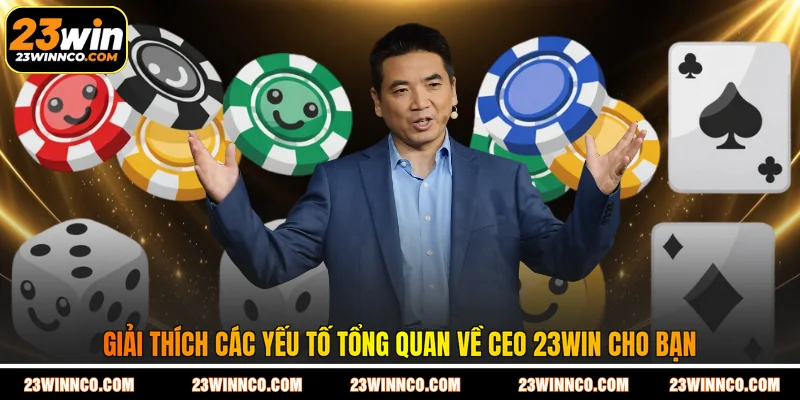 Giải thích các yếu tố tổng quan về CEO 23WIN cho bạn