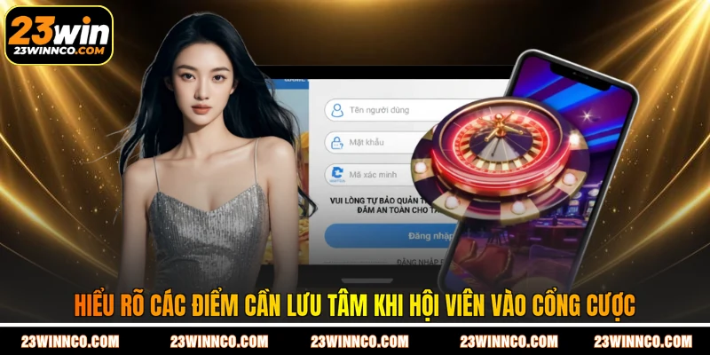 Hiểu rõ các điểm cần lưu tâm khi hội viên vào cổng cược