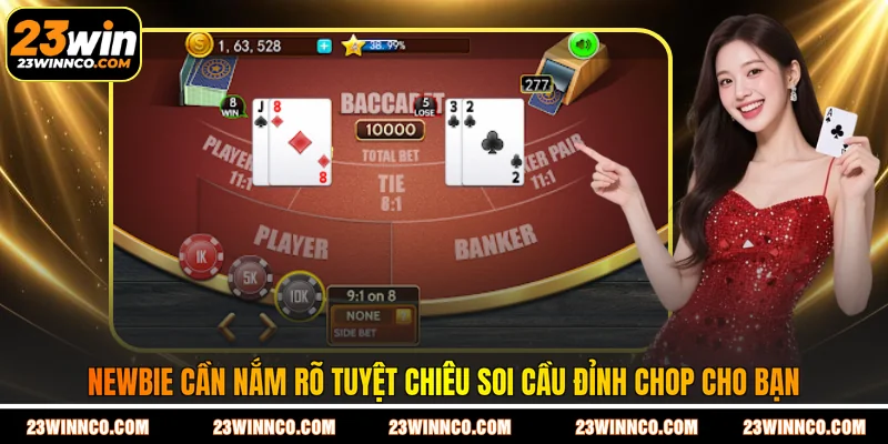 Newbie cần nắm rõ tuyệt chiêu soi cầu đỉnh chop cho bạn